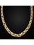 Çelik Kolye Kral Zincir Model 0.5 mm 55 cm Bizans Bağlantı Altın Sarısı Gold 5