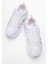 Bağcıklı Anorak Kadın Spor Ayakkabı Beyaz Gümüş 5