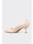 Pudra Deri Kadın Stiletto 3