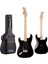 RPH-31BK Solak Elektro Gitar Seti Maple Klavye Strat Kasa Sss Manyetik 2