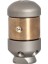 3/4" - Döner Tip Yıkama Kanal Temizleme Başlığı - Nozul - Çelik 1040 + Bronz - Paslanmaz - 9 Çıkış 1