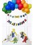 Ninjalar Tema Doğum Günü Balon Zinciri Seti Ninja Konsept Doğum Günü Süsleme Seti 1