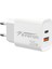 25 W Oppo F15 Ile Uyumlu Hızlı Şarj Adaptörü – Pd + Standart USB Çıkışlı EVR-023 1