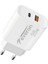 25 W Oppo F15 Ile Uyumlu Hızlı Şarj Adaptörü – Pd + Standart USB Çıkışlı EVR-023 2