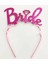 Fuşya Renk Bekarlığa Veda Italik Yazı Alyanslı Bride Taç (4887) 1