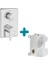 İcon Ankastre Banyo Bataryası 2 Parça Set (102167201HKDE+102166201) 1