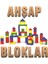 Renkli Ahşap Blok-50 Parça 3
