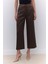 Saten Düz Paça Pantolon Ağaç Kabuğu 4