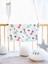 Çok Amaçlı Dinazor Desenli Müslin Bebek Örtü & Battaniye %100 Pamuk Oeko-Teks Sertifikalı 75X75 cm 1