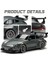 1：44 Dodge Challenger Srt Hellcat Toy Car Model Diecast Metal Vehicle Miniature Pull Back Doors Openable Collection Gift For Kid (Yurt Dışından) 3