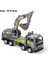 Mühendislik Döküm Kule Vinç Forklift Buldozer Ekskavatör Araç Model Oyuncaklar Boys Için Alaşım + Plastik Traktör Atalet Sürüş (Yurt Dışından) 2