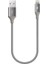 AlumiCable Mini 30 cm Lightning Şarj Kablo Uzay Grisi 2DK28UG 1