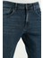 Streç Pamuklu Slim Fit Yüksek Bel Dar Paça Jeans Erkek Kot Pantolon 3300S62TOKYO 5