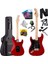 RPH-31RD Solak Elektro Gitar Seti Maple Klavye Strat Kasa sss manyetik 1