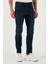 Pamuklu Slim Fit Yüksek Bel Dar Paça Jeans Erkek Kot Pantolon 3300S82TOKYO 3