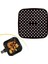 Renkli Isıya Dayanıklı Yıkanılabilir Silikon Fırın ve Airfryer Kare Pişirme Matı 21,5 cm 2