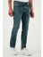 Pamuklu Regular Fit Normal Bel Boru Paça Jeans Erkek Kot Pantolon 2211S76PARMA 3