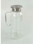 1500 ml Borosilikat Cam Su Sürahisi - Metal Kapaklı ve Isıya Dayanıklı 2