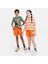 FN8756 819 Nike Nsw Woven Short Hbr Çocuk Turuncu Spor Şort 1