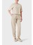 Relaxed Fit Lastikli Bel Ribanalı Paça Pantolon Bayan Pantolon XW000319 AF12217 U1095 1