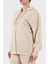 Pamuk Relaxed Fit Kapüşonlu Fermuarlı Sweat Bayan Sweat XW000318 AF12217 U1095 1