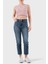 Pamuklu Relaxed Fit Yüksek Bel Düz Paça Jeans Bayan Kot Pantolon XW000073 AF12845 MB001 1