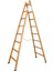 Buse Ahşap Merdiven Buse Premium 8+8 Çift Çıkışlı Geniş Basamaklı A Tipi Ahşap Merdiven 260 cm 1