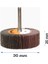 Meşem Mop Zımpara Saplı 20X20 mm 80 Kum (5 Adet) 2