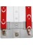 Ay Yıldız Papyon + Pantolon Askısı + Fötr Şapka - 23 Nisan Çocuk Okul Papyon Seti 29 Ekim Set 3