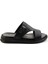 Siyah Leather Erkek Terlik E04433001143 1