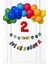 Ninja Konsept Doğum Günü Balon Banner Setininja Tema Süsleme Seti 1