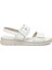166245.Z5FX Beyaz Kadın Comfort Sandalet 1