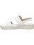 166245.Z5FX Beyaz Kadın Comfort Sandalet 3