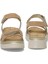 166292.Z5FX Taba Kadın Comfort Sandalet 5
