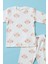 Kız Çocuk Kuzucuk Baskılı Pijama Takımı 2
