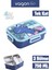 Lunch Box 750 ml (Sızdırmaz,karışmaz Üç Bölmeli) Yeni Nesil Sefer TASI-FFLBOX50555 1