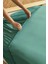 Penye Fitted Çarşaf Tek Kişilik 100 x 200+30 cm Yeşil 2