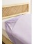 Penye Fitted Çarşaf Tek Kişilik 100 x 200+30 cm Lila 3