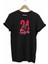 24 Kasım Öğretmenler Günü Baskılı Unisex T-Shirt - Siyah 1