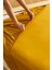 Penye Fitted Çarşaf Tek Kişilik 100 x 200+30 cm Hardal 3