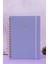 Canvas Sert Kapak Spiralli Defter A5 100GR 160 Sayfa Noktalı Mavi 3