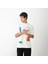 Unisex Bisiklet Yaka Baskılı Oversize T-Shirt - Beyaz 2