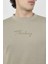Unisex Bisiklet Yaka Slim Fit T-Shirt- Açık Yeşil 4