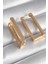 Dikdörtgen Gold Küpe 1