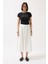 Baskılı Likralı Crop T-Shirt 2