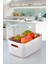 ( 3 Adet ) Şık 3.5 Litre Organizer | Dolap Içi Buzdolabı Banyo Mutfak Sepet Düzenleyici Saklama Kabı 1