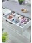 ( 3 Adet ) Şık 3.5 Litre Organizer | Dolap Içi Buzdolabı Banyo Mutfak Sepet Düzenleyici Saklama Kabı 4