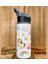Kişiye Özel Isimli Kız Çocuk Unicorn Pipetli Suluk Matara 650 ml 2