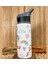 Kişiye Özel Isimli Kız Çocuk Unicorn Pipetli Suluk Matara 650 ml 4