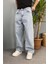 Buz Mavisi Baggy Kot Pantolon 2